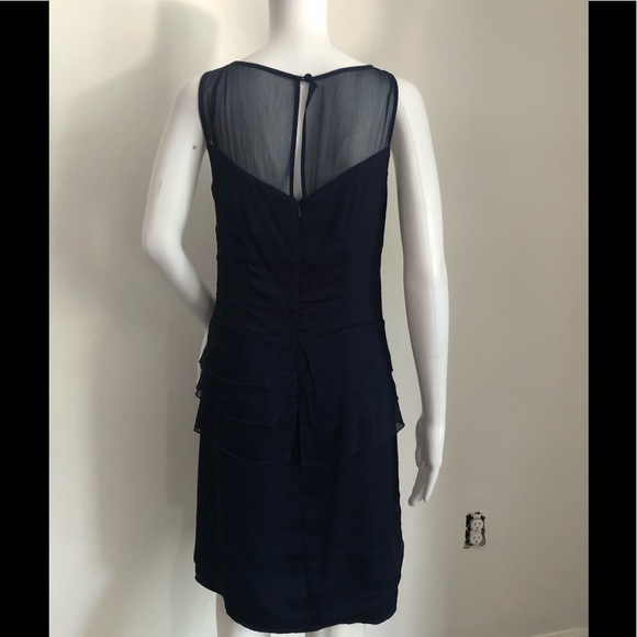 ⭕️ PRICE FIRM Jessica Simpson Size 6 Blue Tiered Dress - Picture 3 of 4